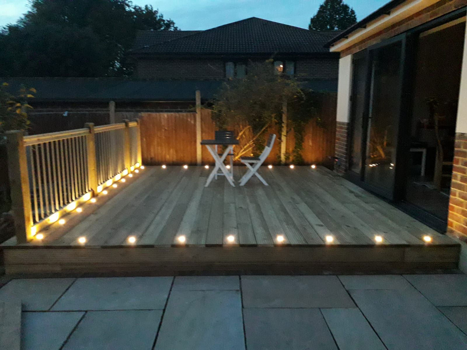 Decking by Stone Landscapes, Woking, Surrey