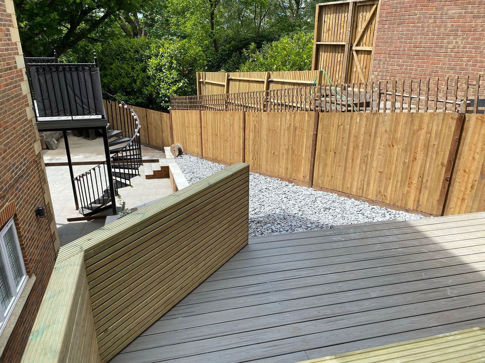 Decking by Stone Landscapes, Woking, Surrey