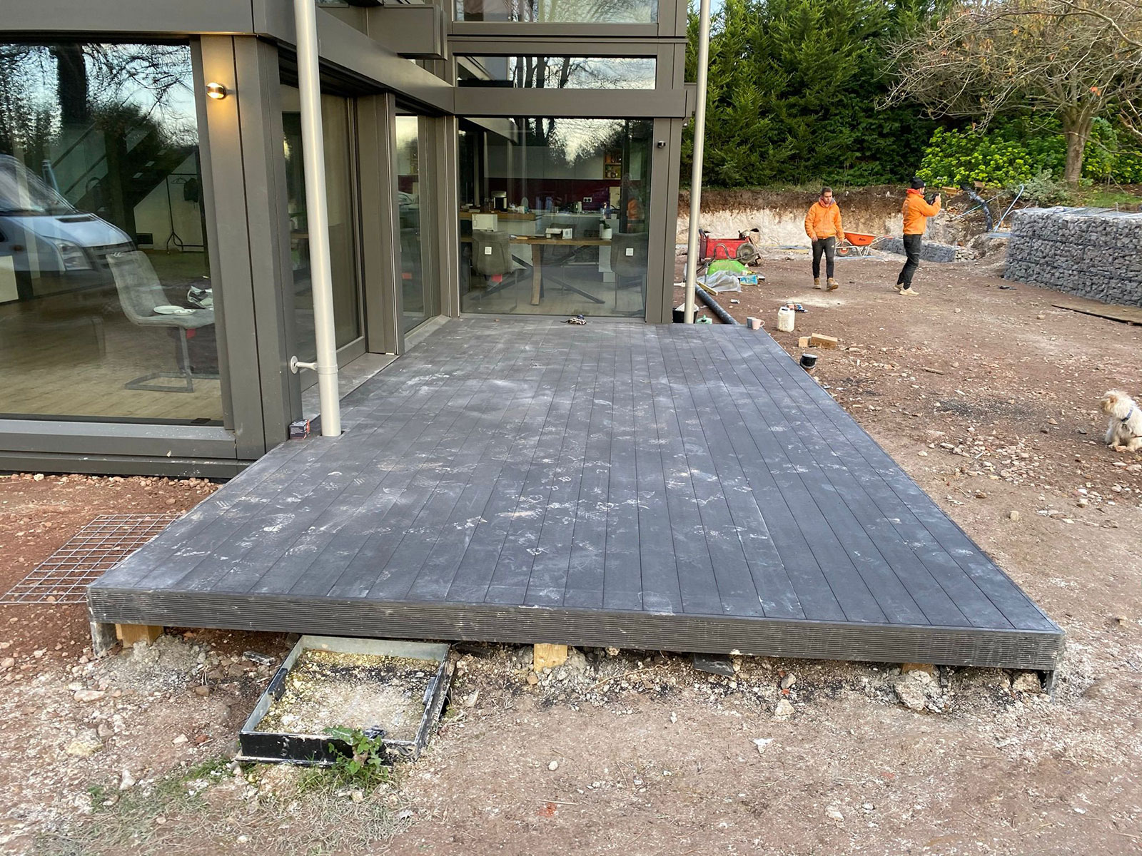 Decking by Stone Landscapes, Woking, Surrey