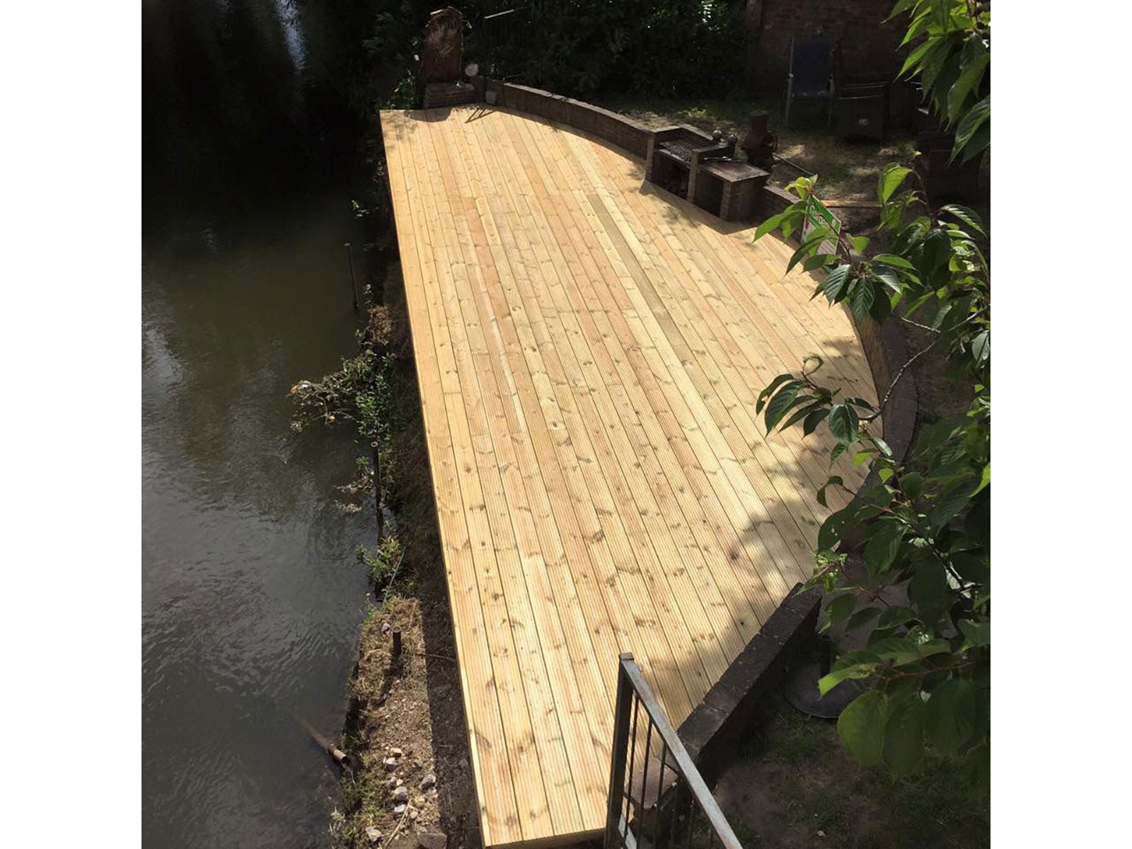 Decking by Stone Landscapes, Woking, Surrey