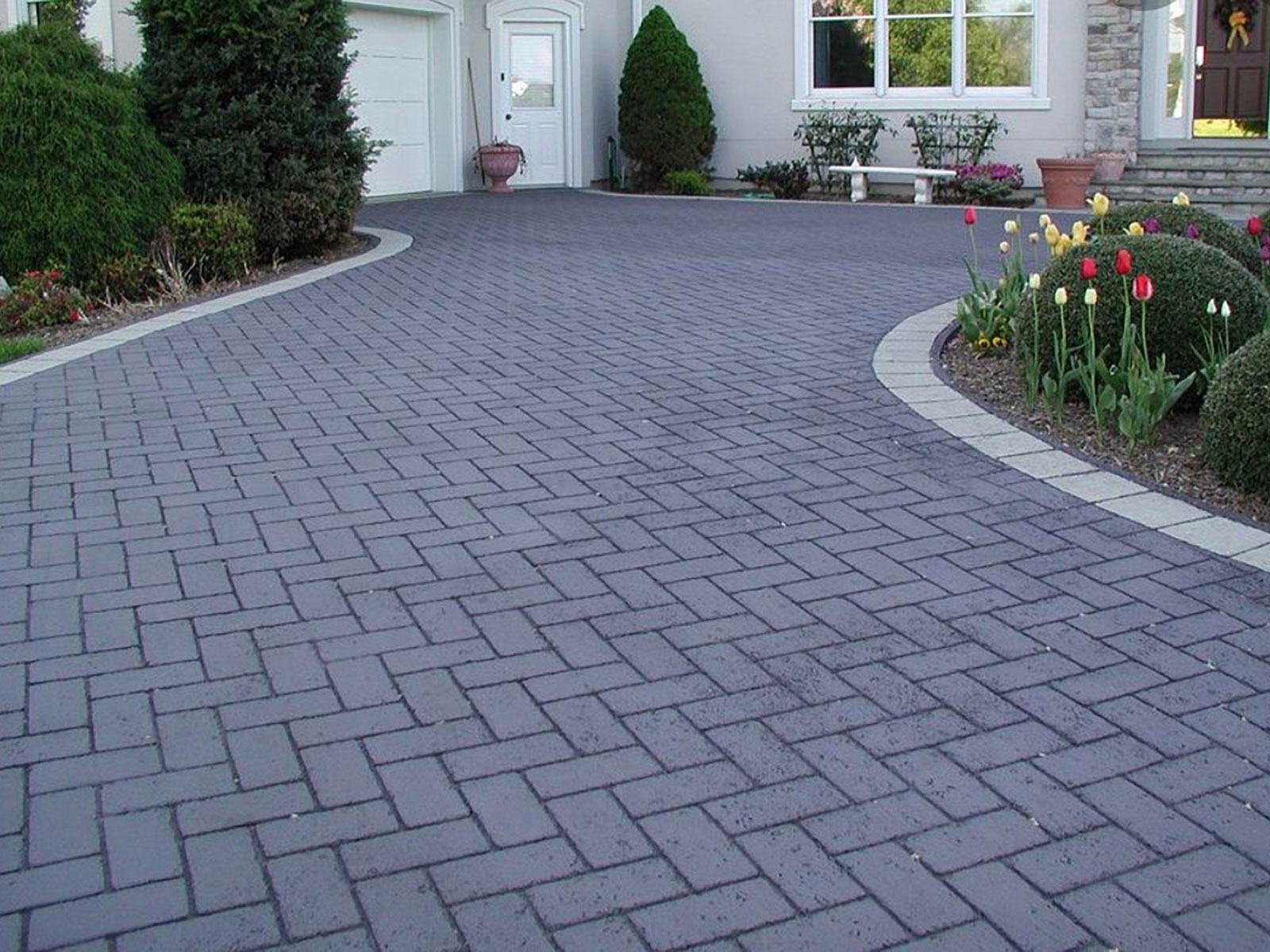 Driveway by Stone Landscapes, Woking, Surrey