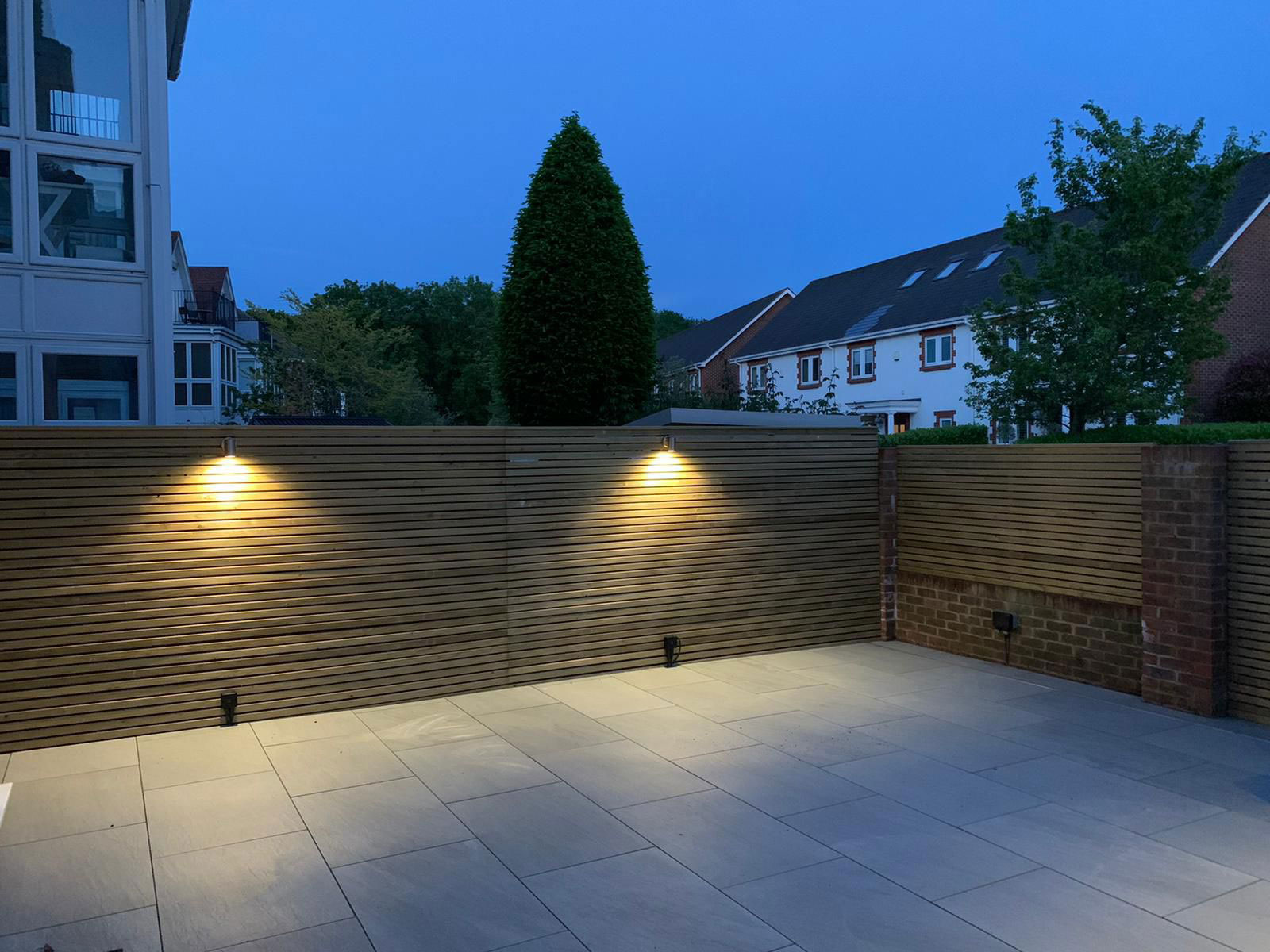 Fencing by Stone Landscapes, Woking, Surrey