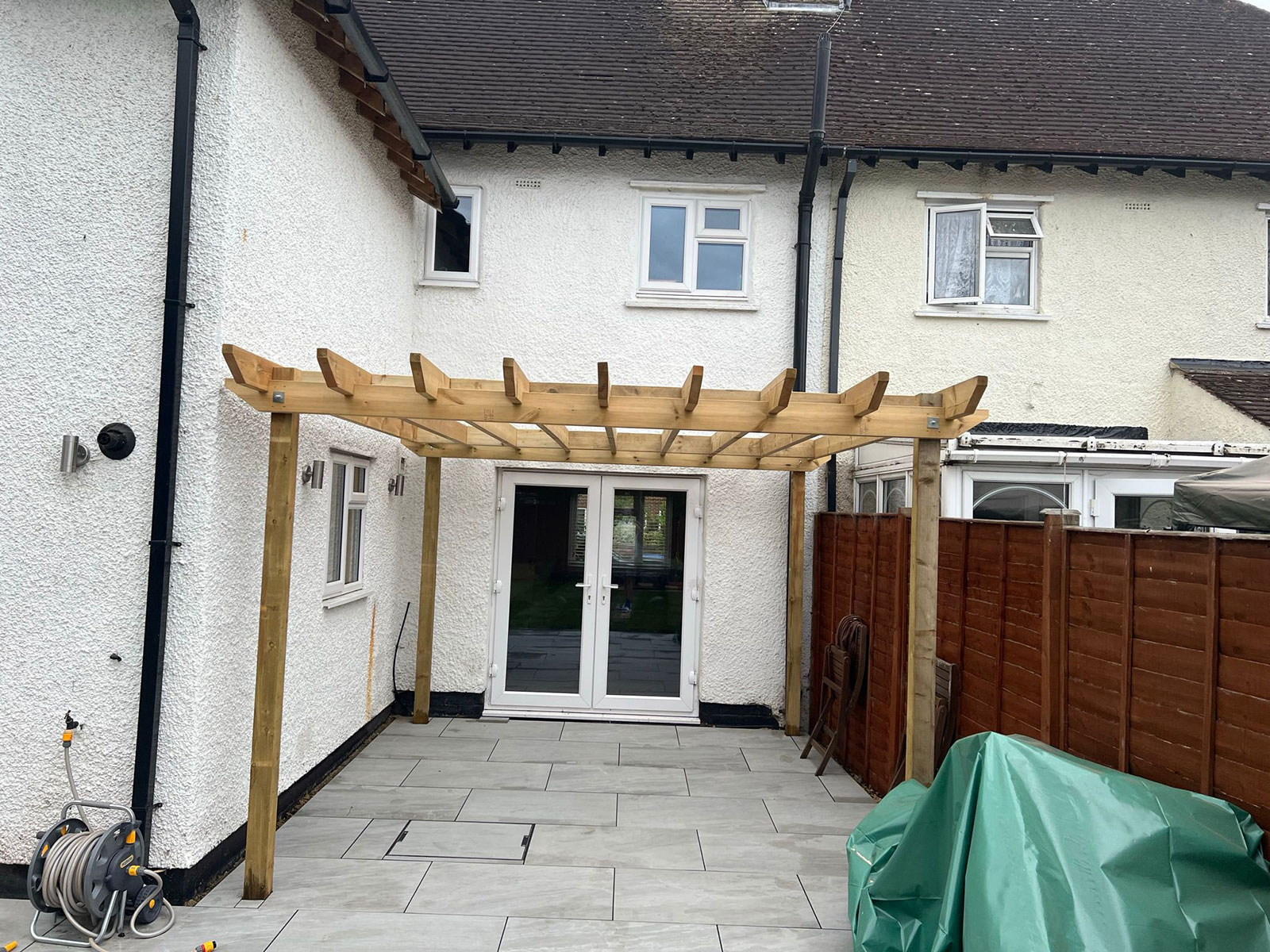 Fencing by Stone Landscapes, Woking, Surrey
