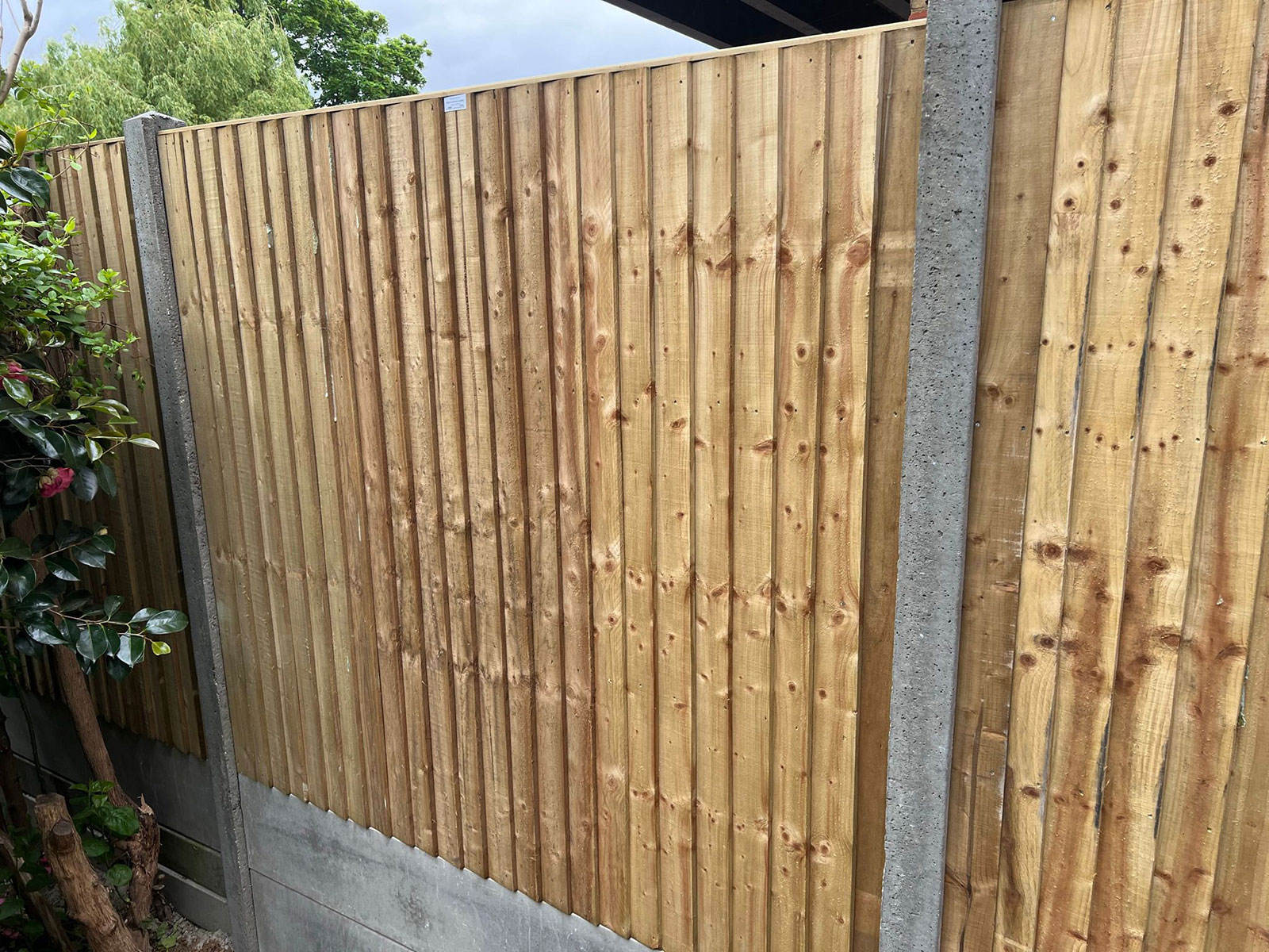 Fencing by Stone Landscapes, Woking, Surrey