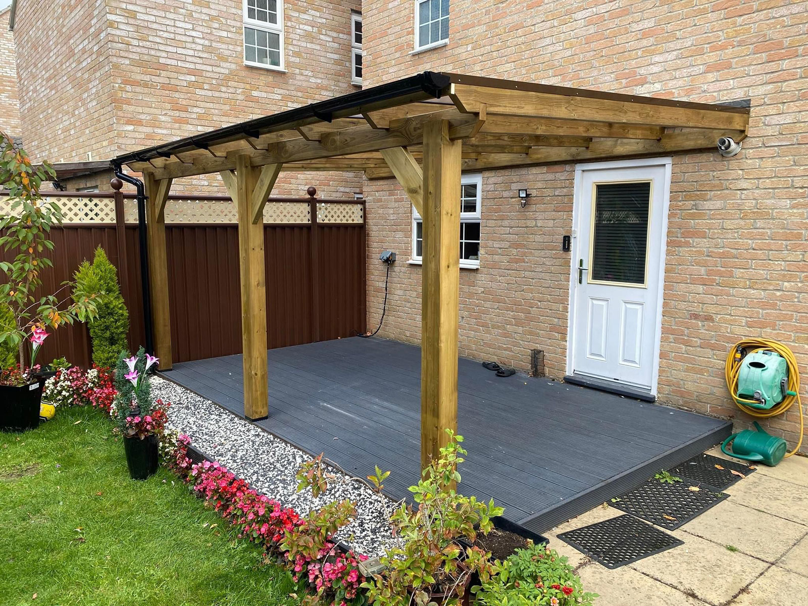 Fencing by Stone Landscapes, Woking, Surrey