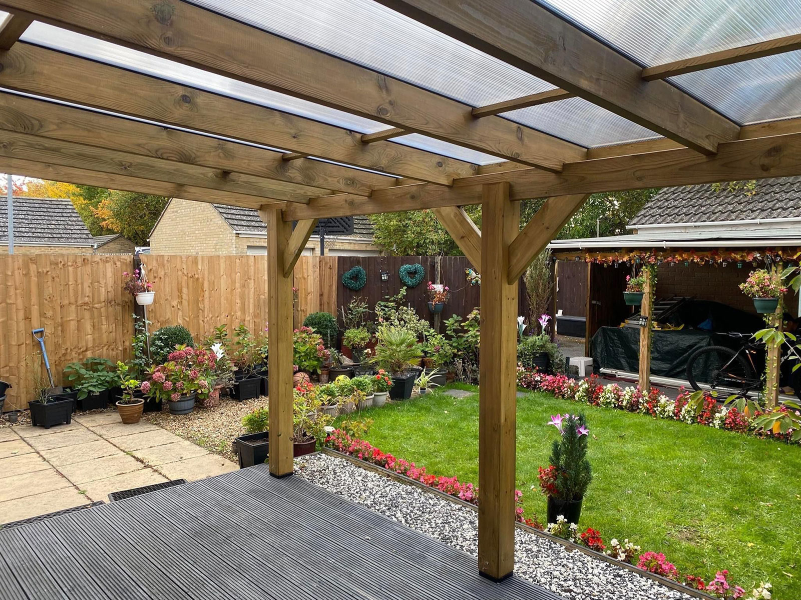 Fencing by Stone Landscapes, Woking, Surrey
