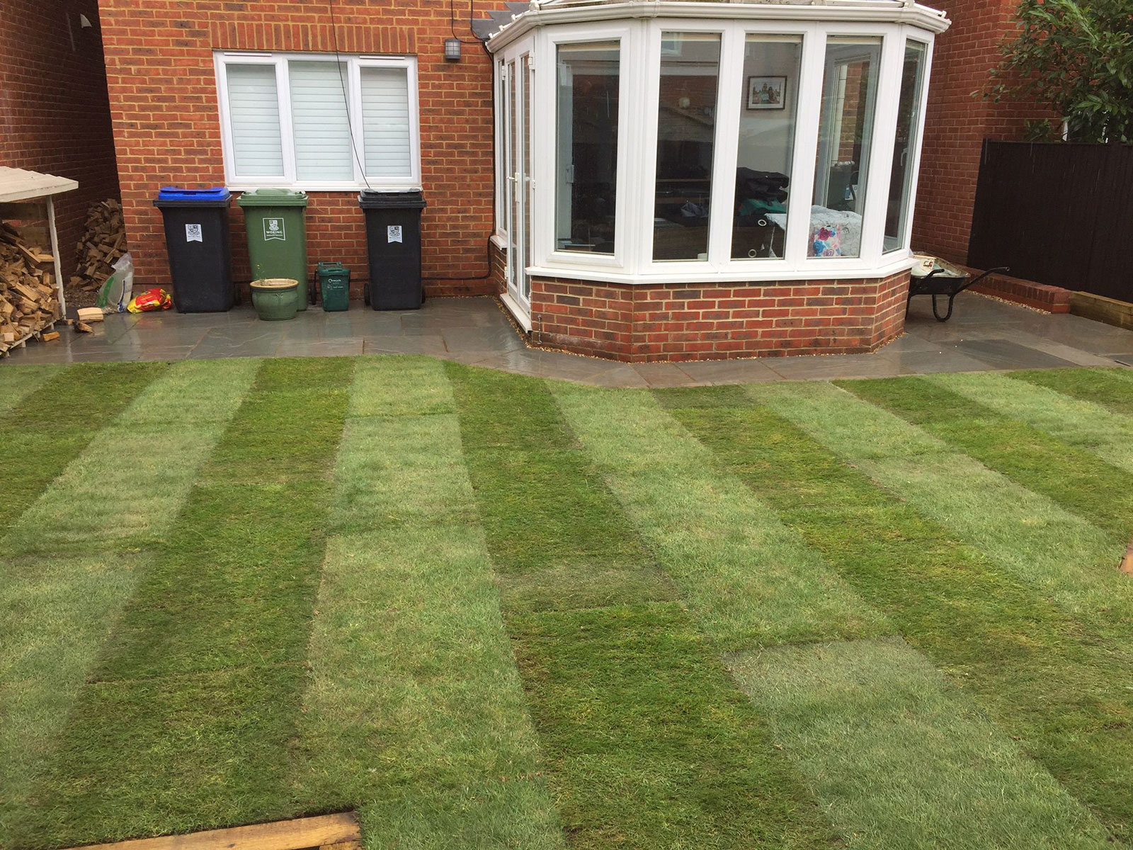Lawn Turfing by Stone Landscapes, Woking, Surrey