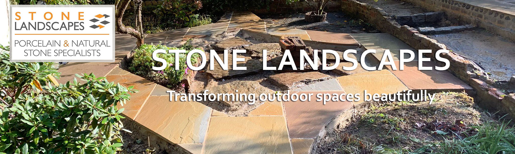 Paths by Stone Landscapes, Woking, Surrey