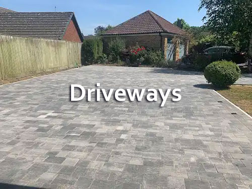 Driveway by Stone Landscapes, Woking, Surrey